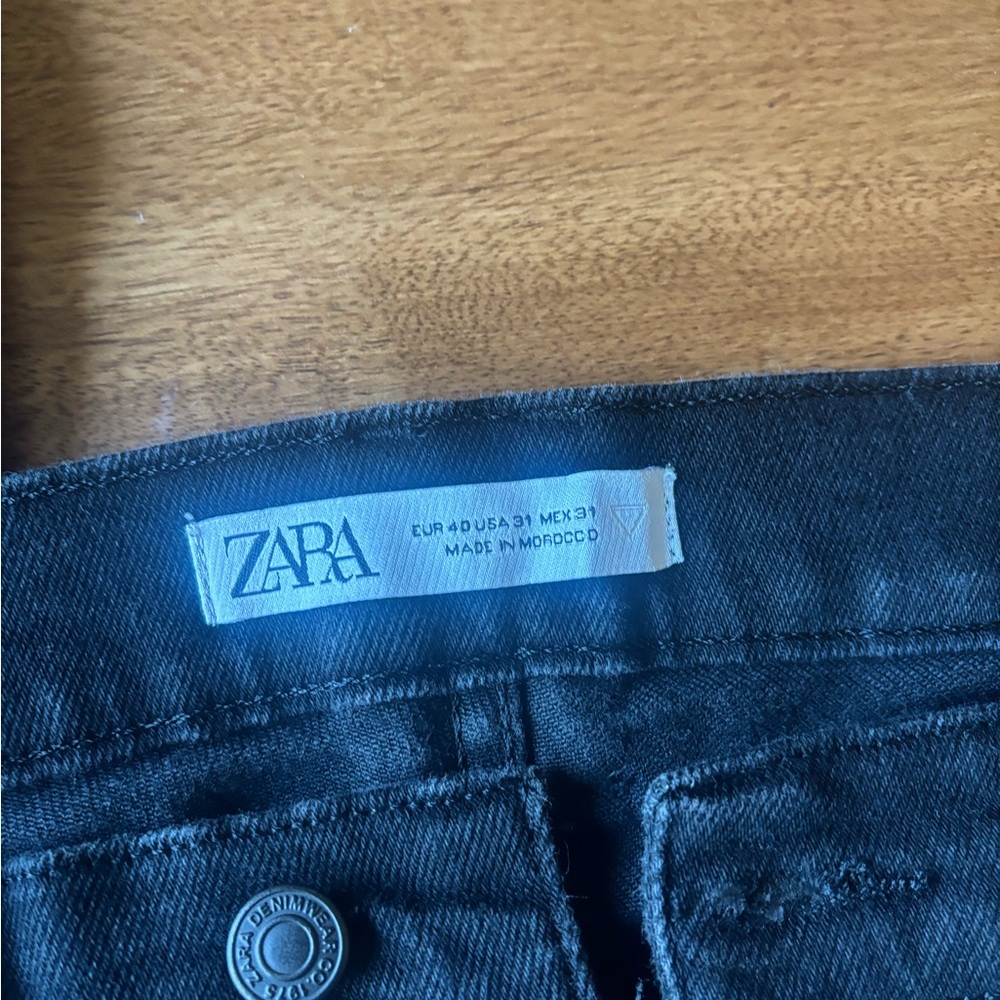 Zara Men's Dark Gray Jeans